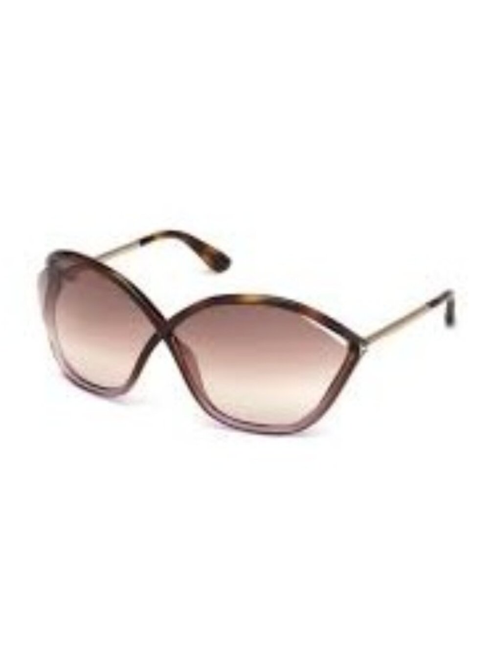 NWT Tom Ford Bella FT0529 56F Oversized Women Sunglasses